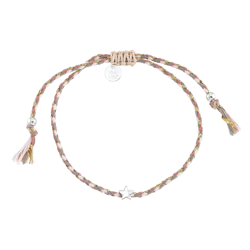 Mini Star Multi-Color Cord Bracelet