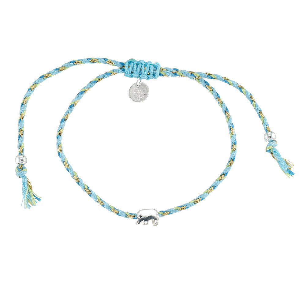 Mini Elephant Multi Cord Bracelet