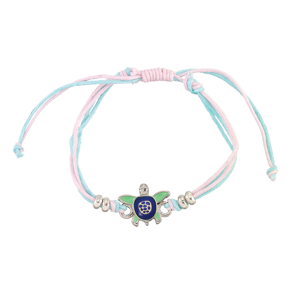 Turtle MOOD Wax Linen Bracelet