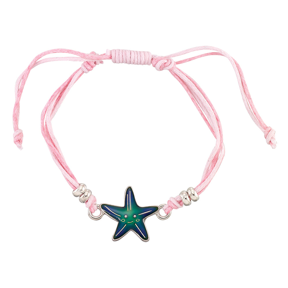 Starfish MOOD Wax Linen Bracelet