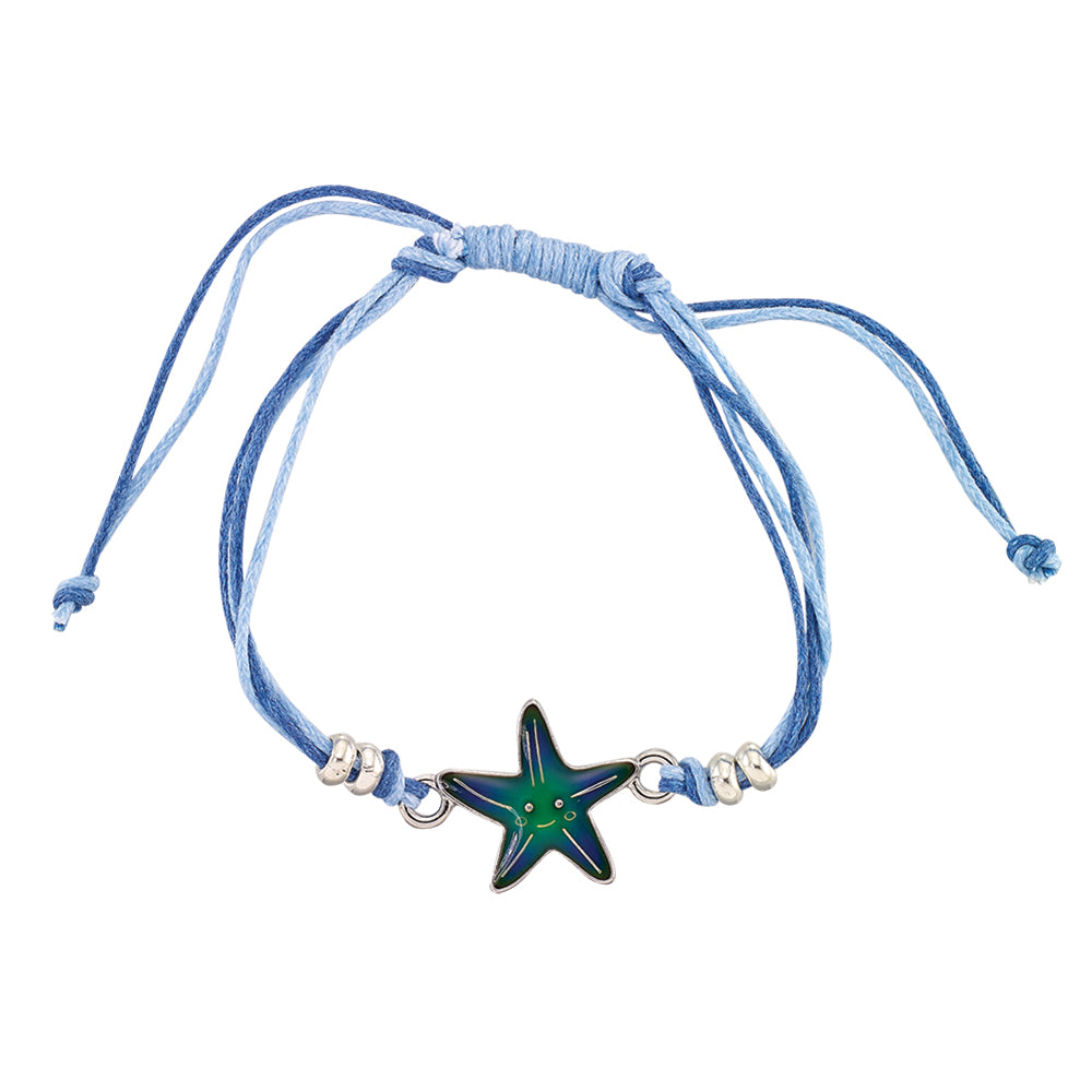Starfish MOOD Wax Linen Bracelet
