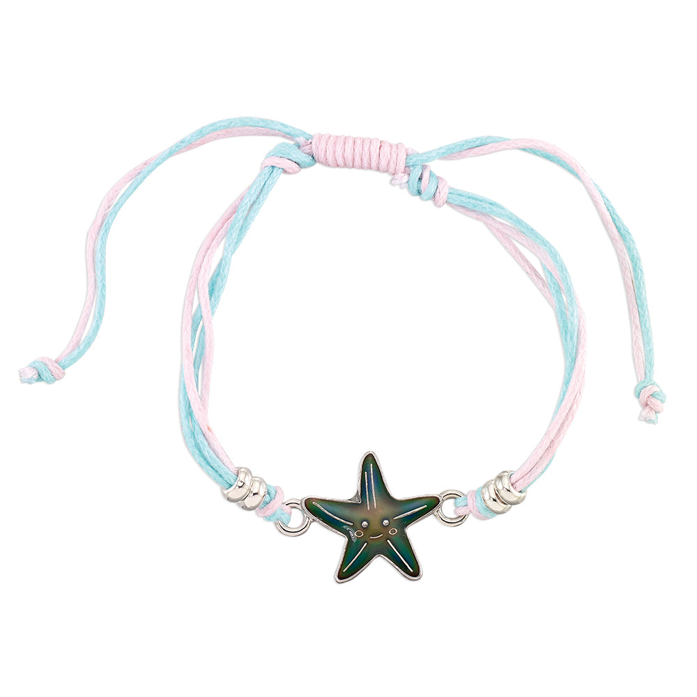 Starfish MOOD Wax Linen Bracelet
