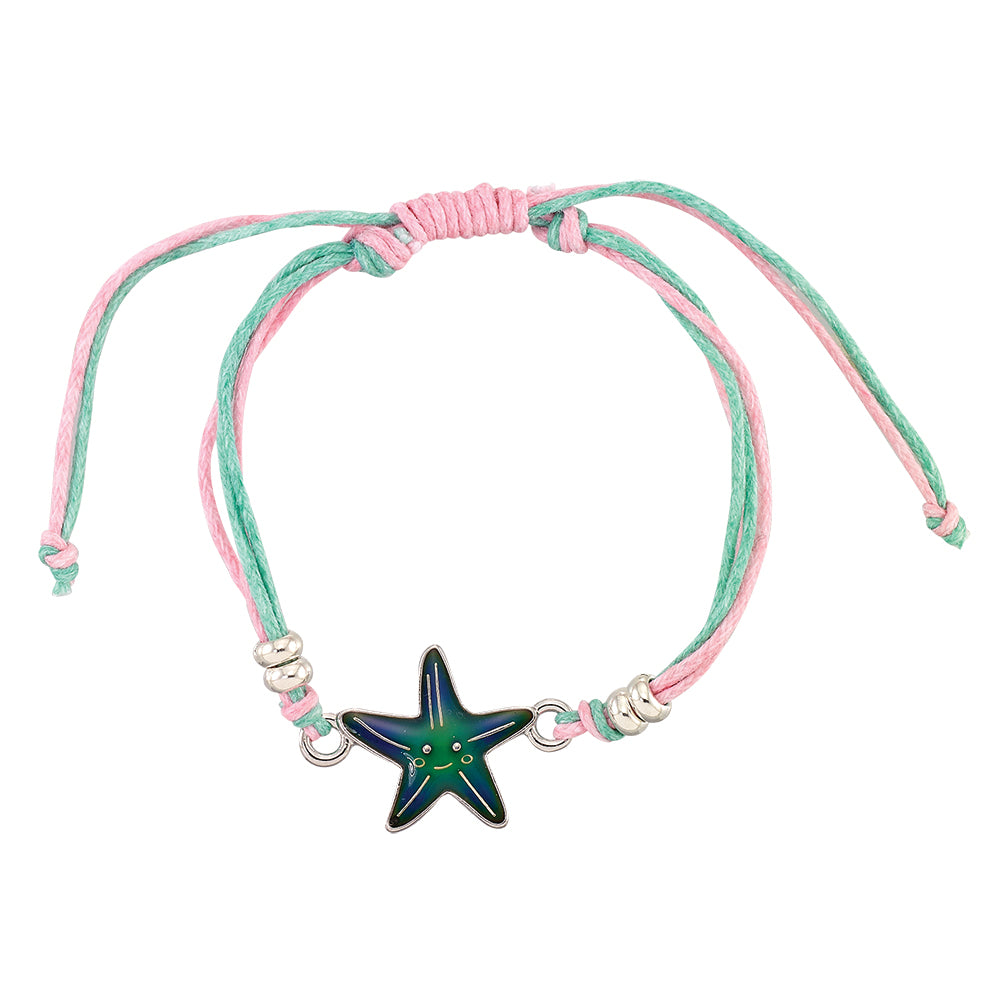 Starfish MOOD Wax Linen Bracelet