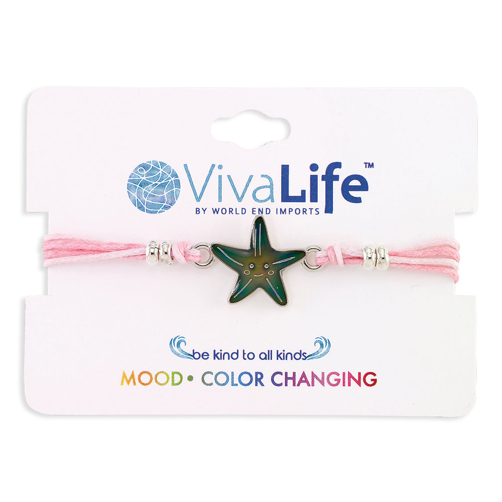 Starfish MOOD Wax Linen Bracelet