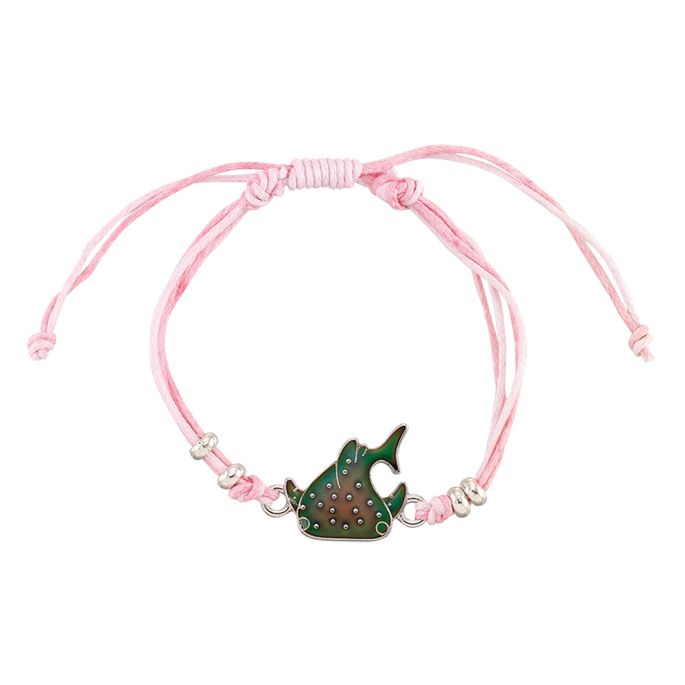 Whale Shark MOOD Wax Linen Bracelet