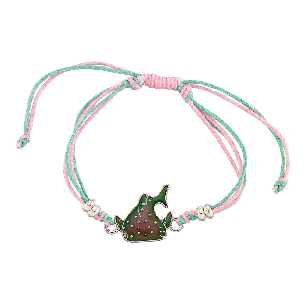 Whale Shark MOOD Wax Linen Bracelet