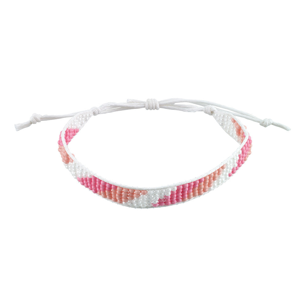 Striped Seedbead Bracelet