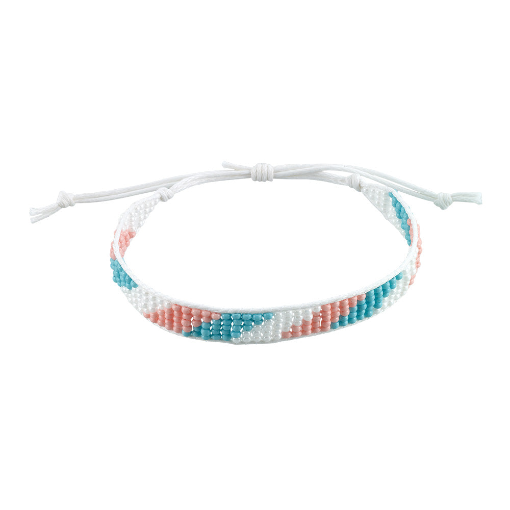 Striped Seedbead Bracelet