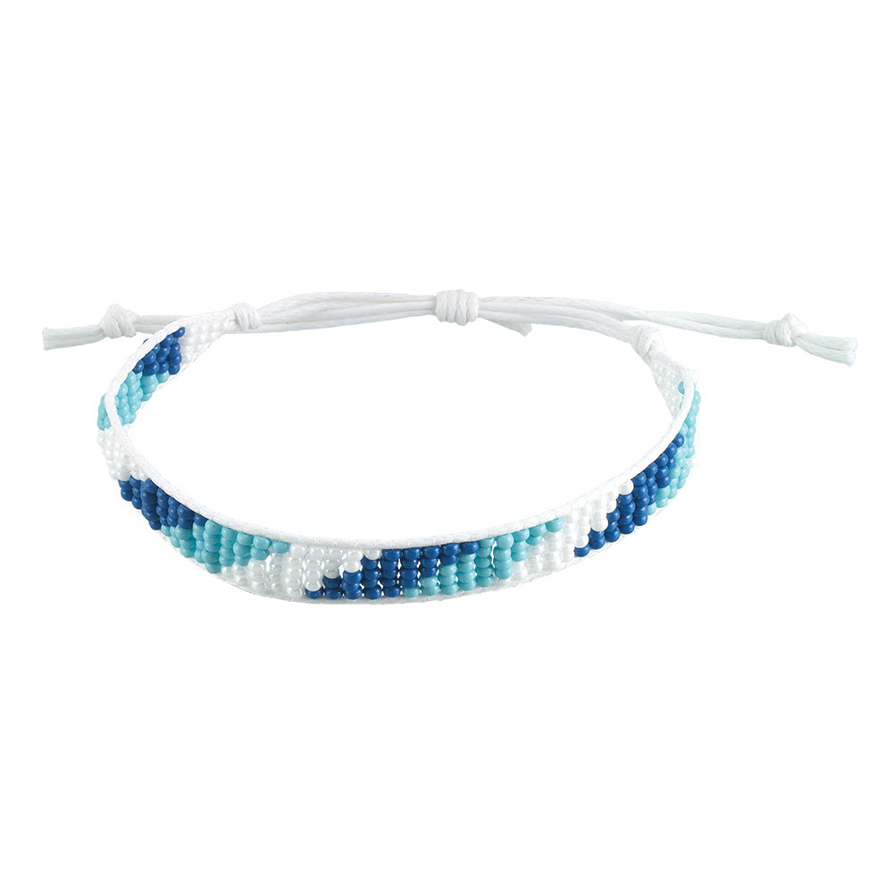 Striped Seedbead Bracelet