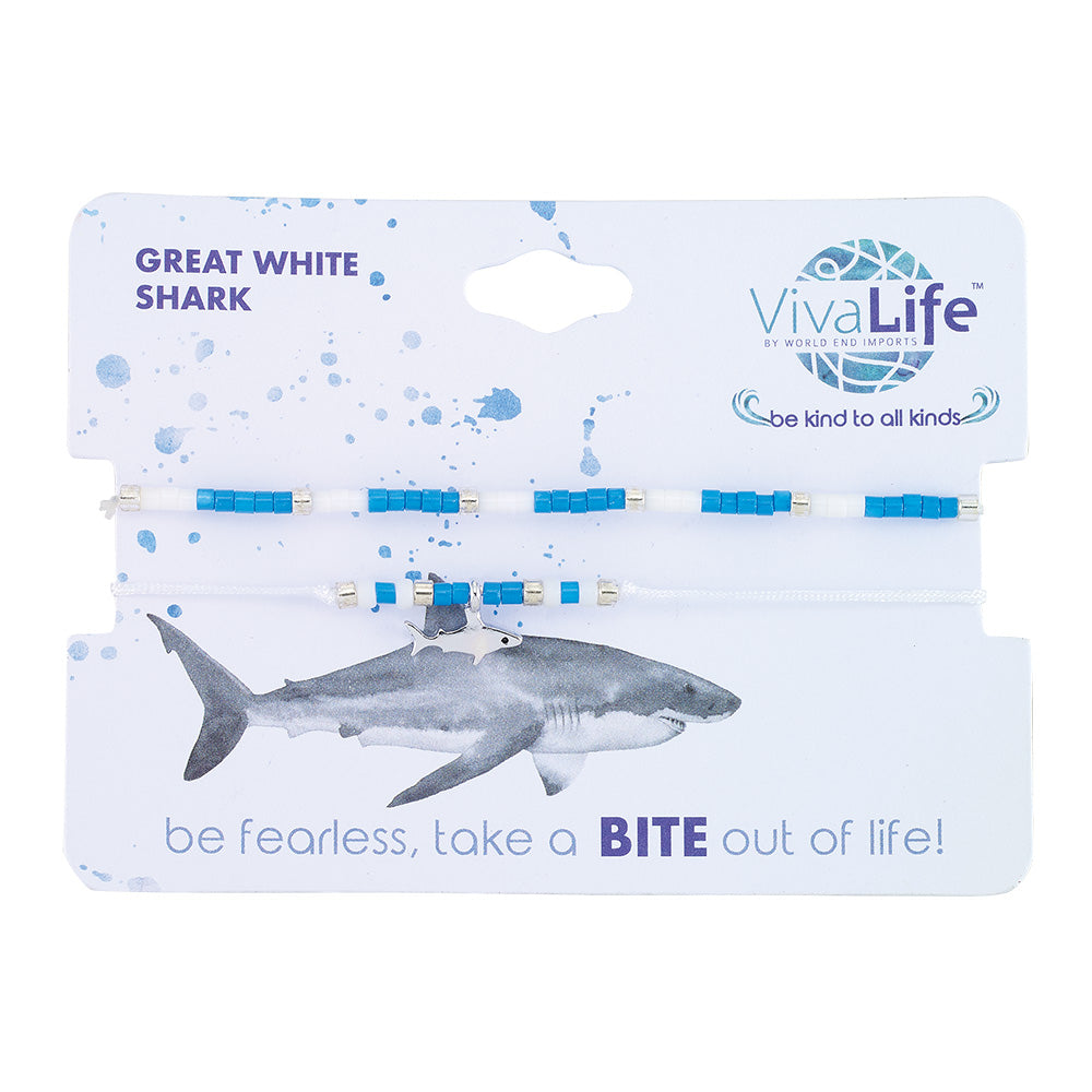 &quot;Be Kind to All Kinds&quot; Sealife Seedbead Bracelet Set/2