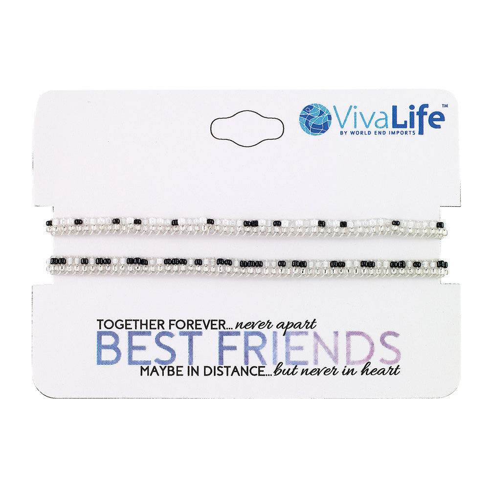 "Best Friends" Seedbead Bracelet Set/2