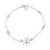 "Give Back" Enamel Turtle Frosted Seedbead Bracelet
