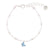 Pave Crystal Butterfly Seedbead Bracelet