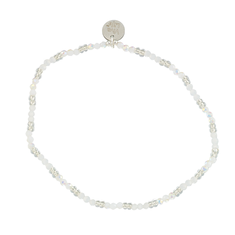 Colorful Metallic Seedbead Bracelet