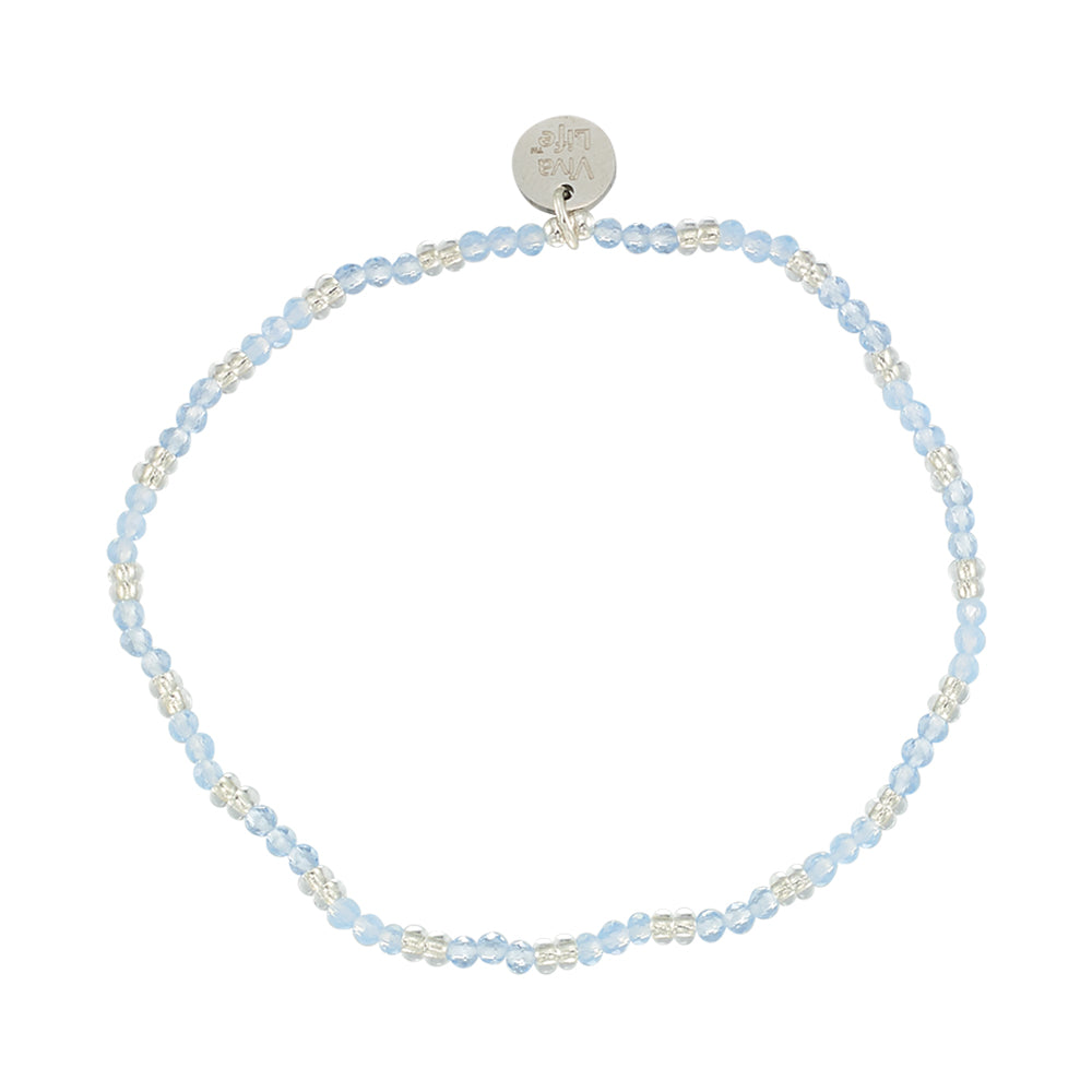 Colorful Metallic Seedbead Bracelet