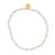 Colorful Metallic Seedbead Bracelet