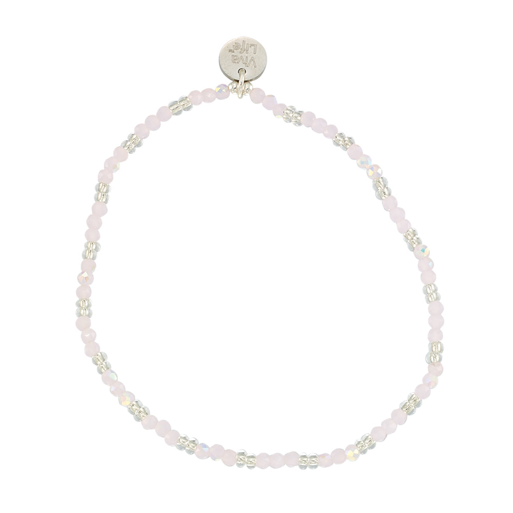 Colorful Metallic Seedbead Bracelet