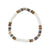 White Clam/Coco/Hammer Shell 7" Bracelet