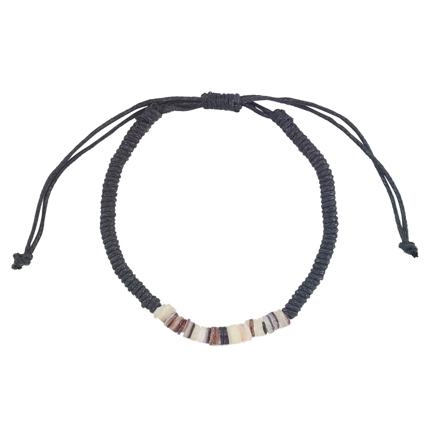 Shell Macrame Bracelet
