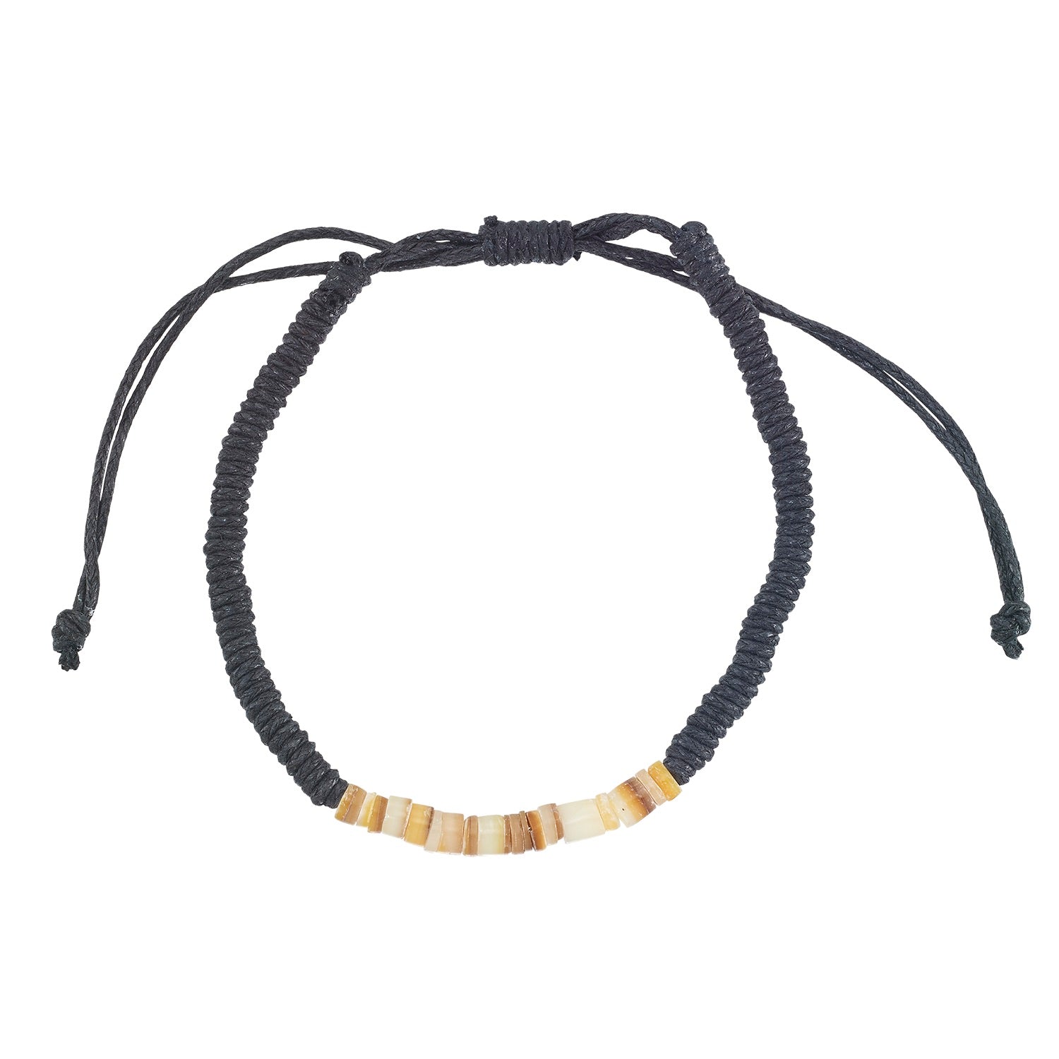Shell Macrame Bracelet