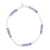 Shell and Pearlized Fimo Stretch Bracelet