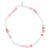 Shell and Pearlized Fimo Stretch Bracelet
