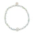 Enamel Starfish Acrylic Bead Bracelet