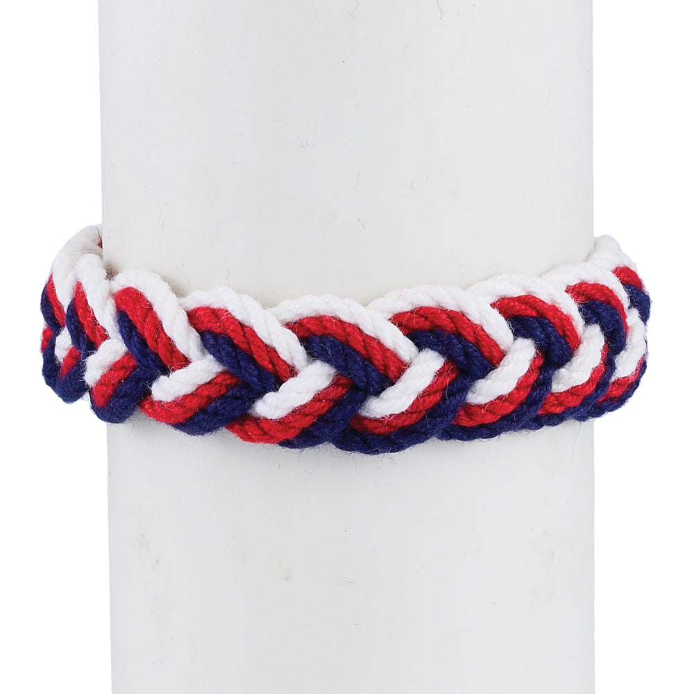 Red White and Blue Sailor Knot Bracelet