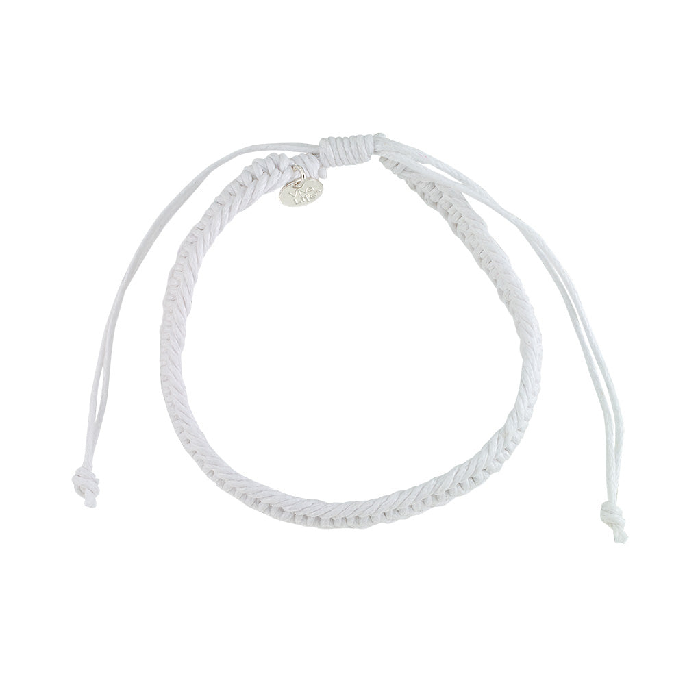White Assorted Macrame Woven