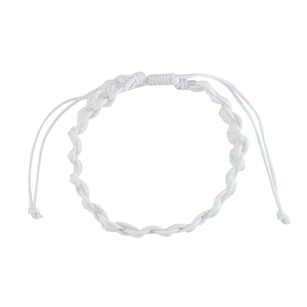 White Assorted Macrame Woven