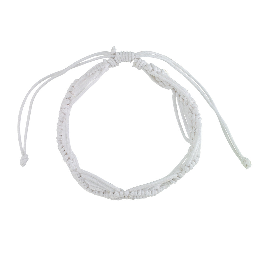 White Assorted Macrame Woven