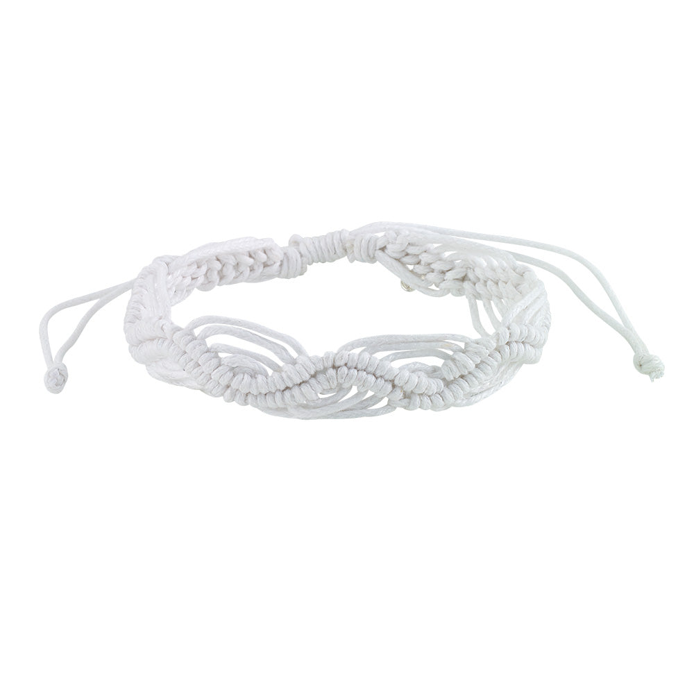 White Assorted Macrame Woven