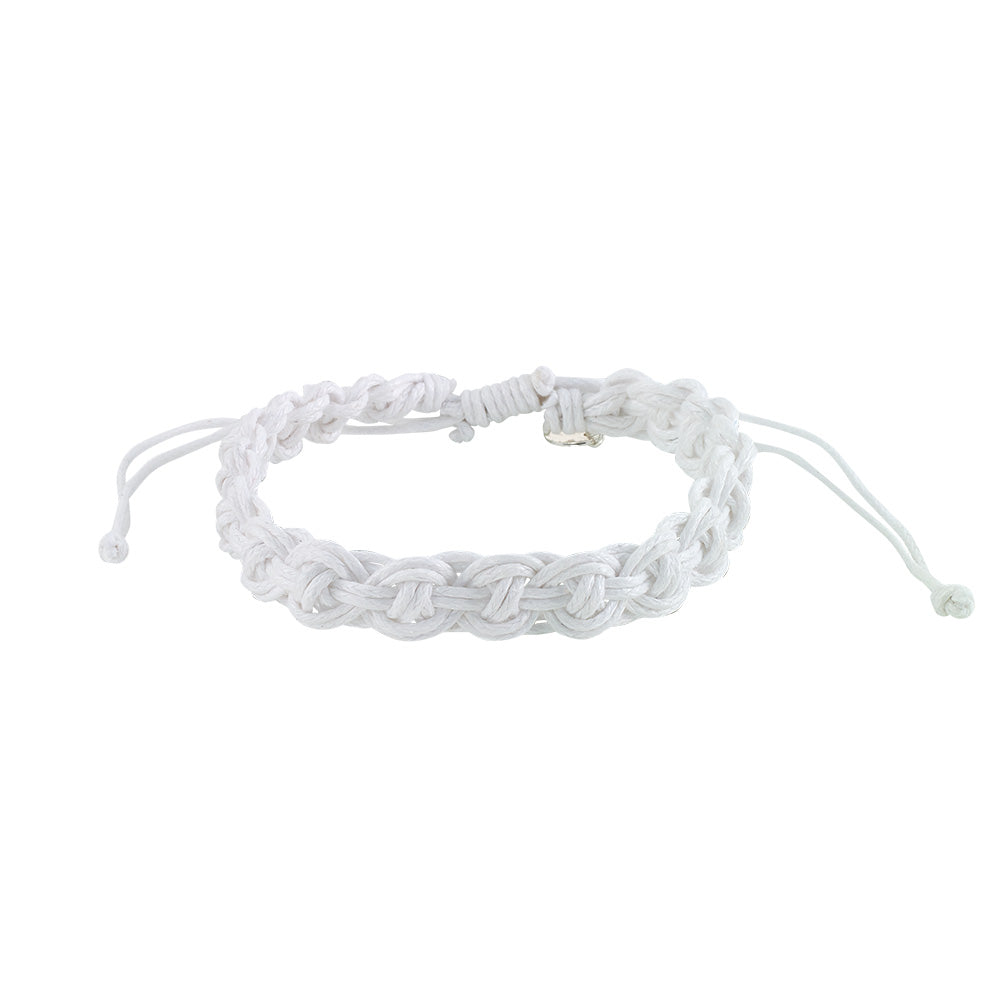 White Assorted Macrame Woven