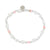 Pearl and Shell Chip Stretch Bracelet
