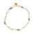 Pearl and Shell Chip Stretch Bracelet