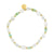 Pearl and Shell Chip Stretch Bracelet