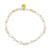 Pearl and Shell Chip Stretch Bracelet