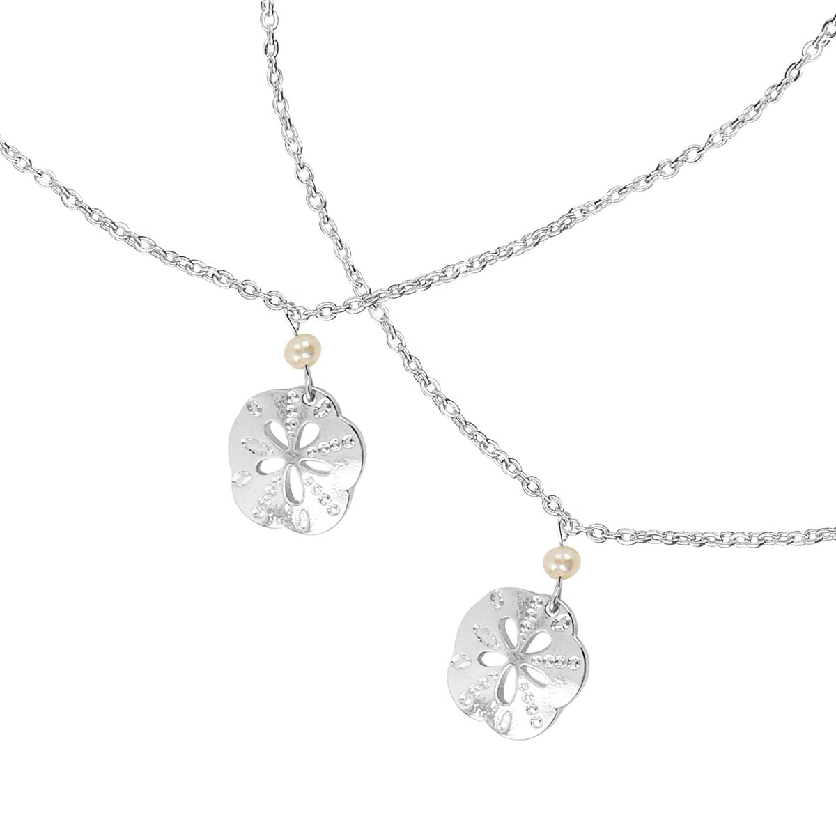 Sand Dollar Pearl 16&quot; Necklace