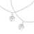 Sand Dollar Pearl 16" Necklace