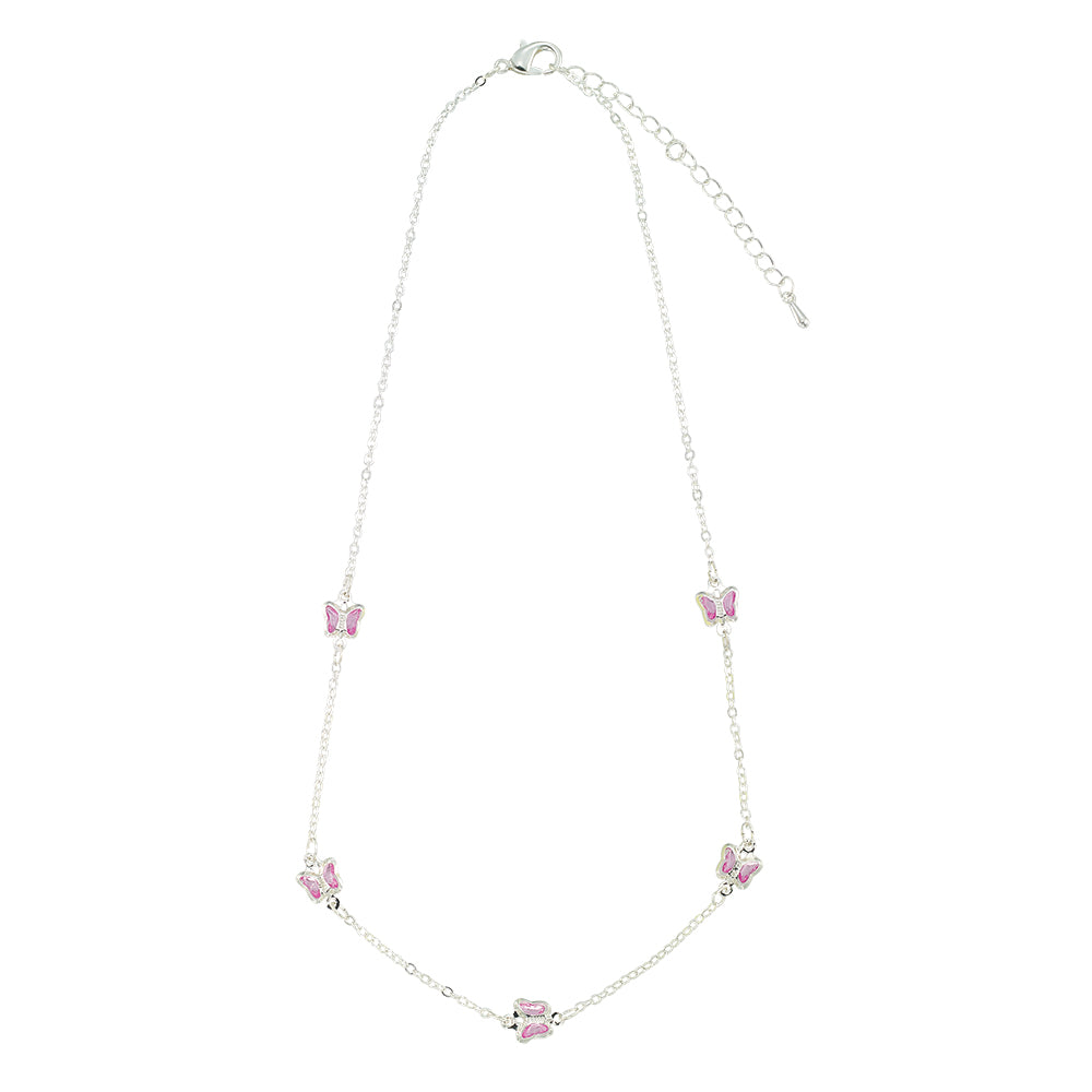 Butterfly Station 15" Necklace