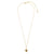 Gold Abalone Turtle 16" Necklace
