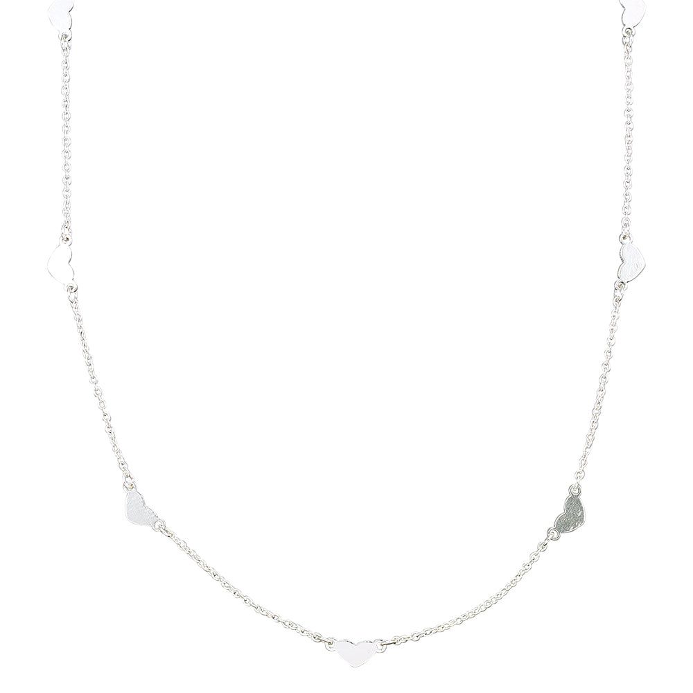 Heart Station Necklace