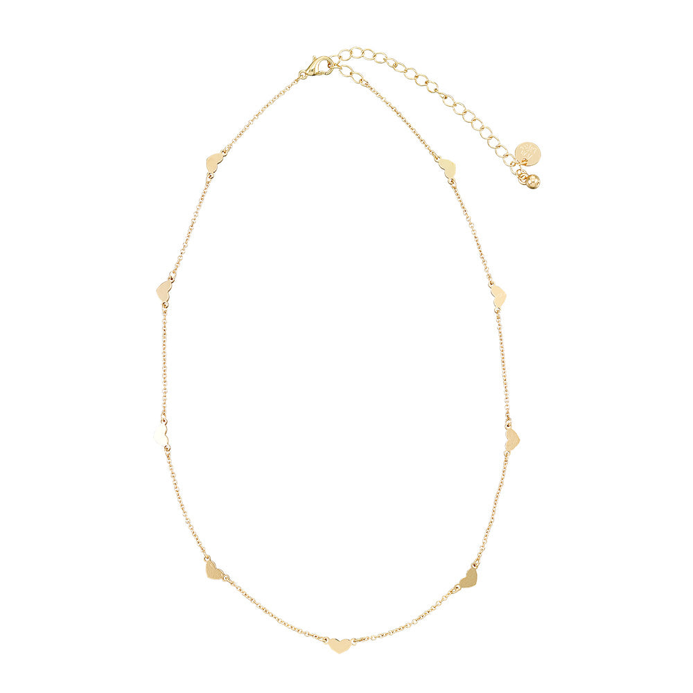 Heart Station Necklace