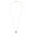Mother of Pearl Clover 15" Necklace