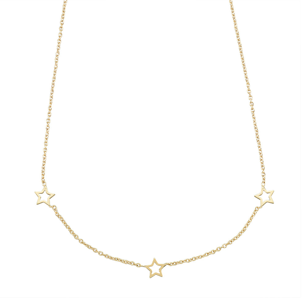 Cut-Out Star 16" Necklace