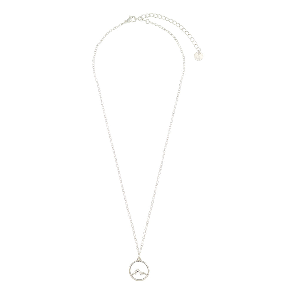 Cut-Out Mountain 16" Necklace