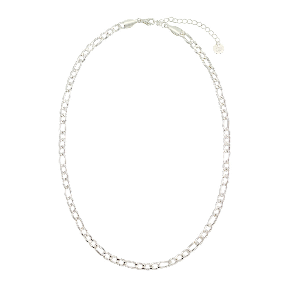 Figaro Metal Chain 15" Necklace