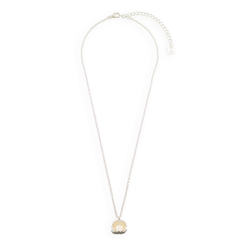 Open Clam Pearl 16&quot;Necklace