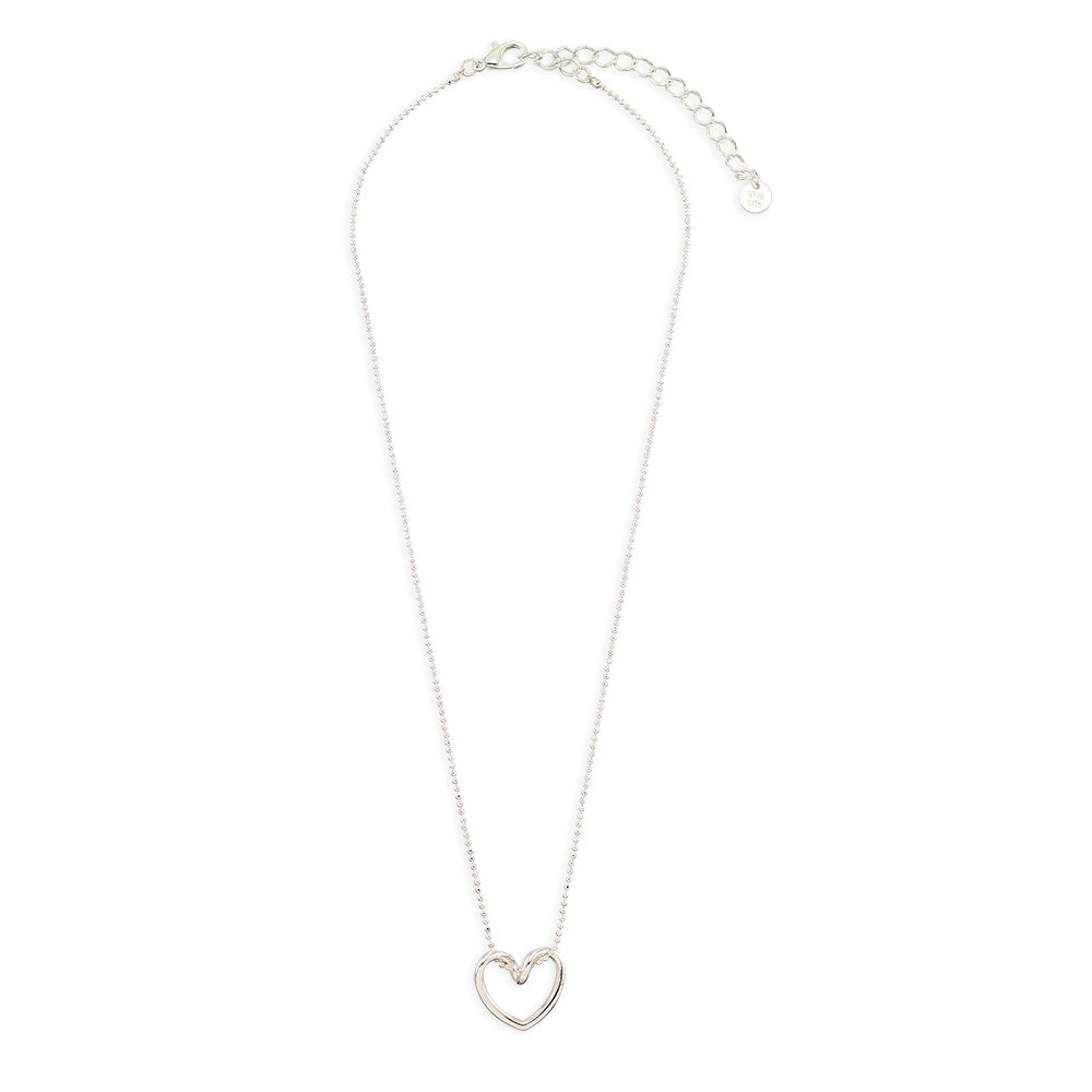 Outline Heart 16&quot; Necklace