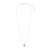 Two-Toned Sand Dollar 16" Necklace